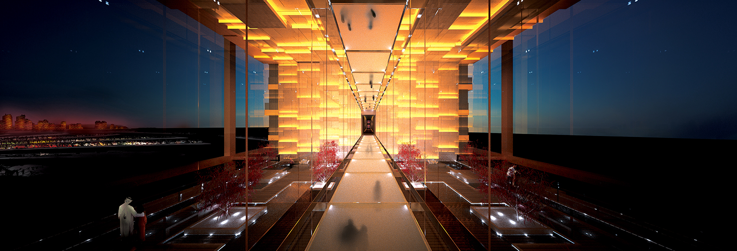 4 hotel atlantic atrium corridor